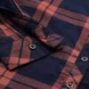 Hot Sale Women'S Flannel Check Oxford Shirt Ladies Casual Blouses