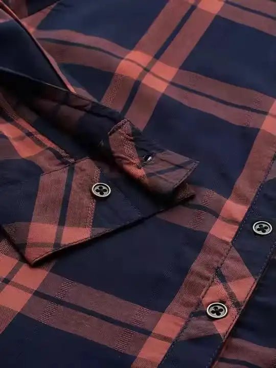 Hot Sale Women'S Flannel Check Oxford Shirt Ladies Casual Blouses