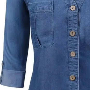 Classic Quality Denim Shirt For Every Occasion Effortless Style Bold And Beautiful Trendy Perfect Iconic Shirts For Women