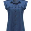 Classic Quality Denim Shirt For Every Occasion Effortless Style Bold And Beautiful Trendy Perfect Iconic Shirts For Women