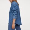 New Design Womens Clothing 100% Cotton Denim Shirt Jacket For Spring Woman Tops Fashionable Casual Shirt