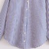 Women Spring New Chic Fashion Striped Shirt Vintage Long Sleeve Button Up Casual Female Shirts Blusas Chic Tops