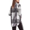High Quality Women'S Oversized Plaid Shirt Fashionable High Quality Women'S Blouses & Shirts