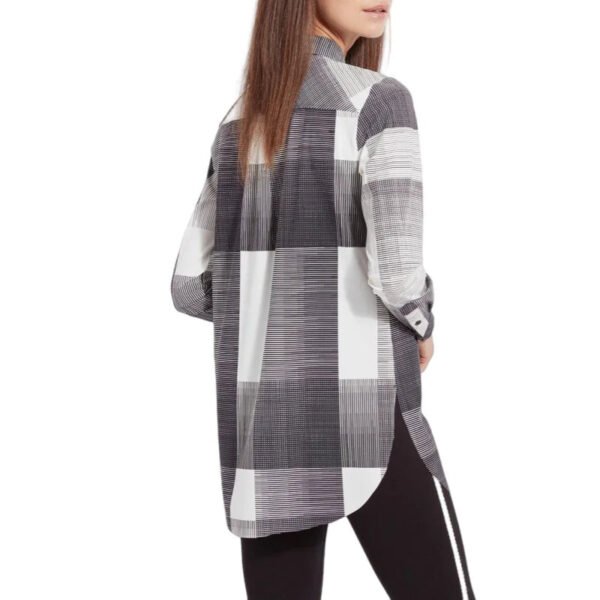 High Quality Women'S Oversized Plaid Shirt Fashionable High Quality Women'S Blouses & Shirts