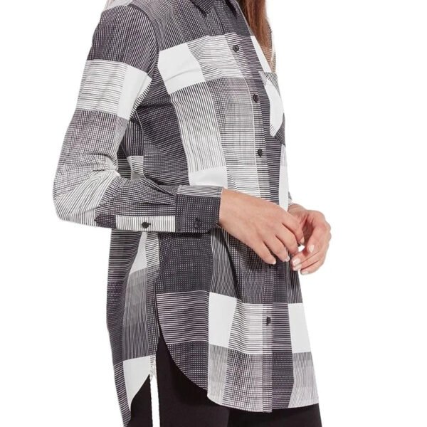 High Quality Women'S Oversized Plaid Shirt Fashionable High Quality Women'S Blouses & Shirts