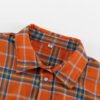 Fashion Loose Plaid Women'S Blouse Elegant Lapel Long Sleeve Shirts