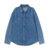 New Design Womens Clothing 100% Cotton Denim Shirt Jacket For Spring Woman Tops Fashionable Casual Shirt