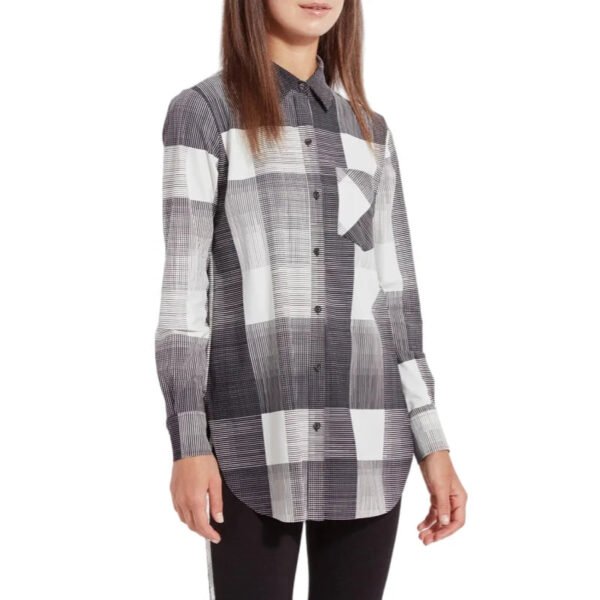 High Quality Women'S Oversized Plaid Shirt Fashionable High Quality Women'S Blouses & Shirts