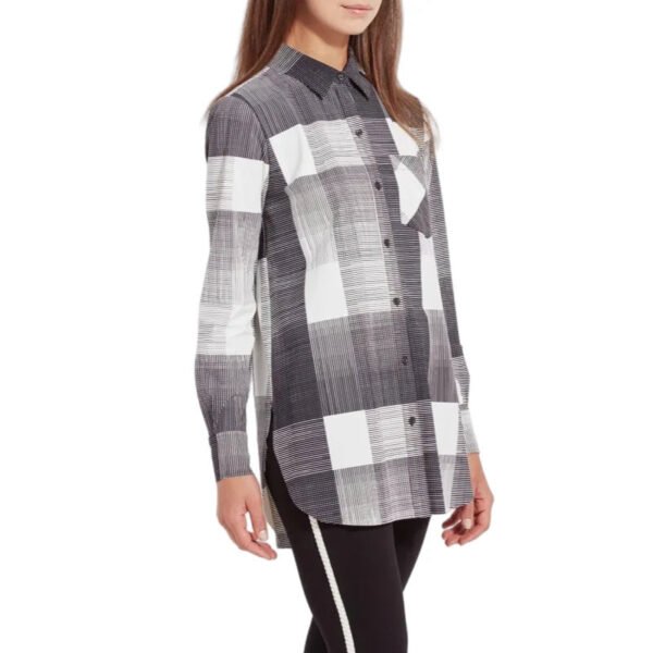 High Quality Women'S Oversized Plaid Shirt Fashionable High Quality Women'S Blouses & Shirts